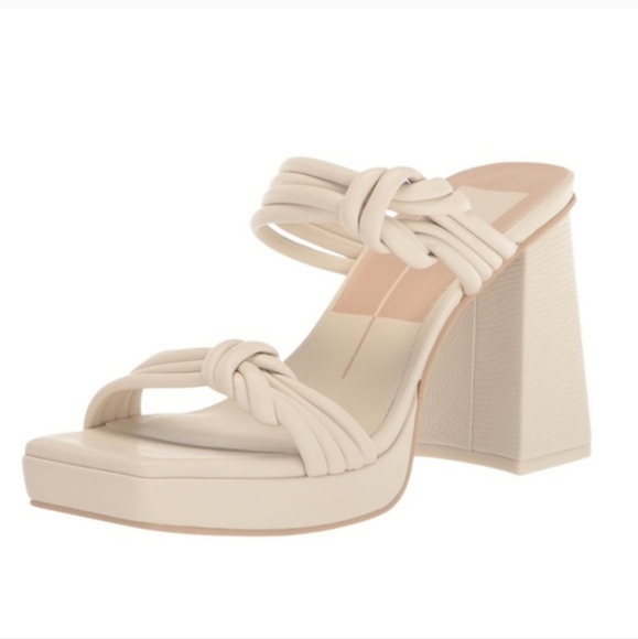 Dolce Vita Shoes - Dolce Vita Abriel Pump Heel Sandals Ivory Stella Cream Color Women's Size 8 NWOB